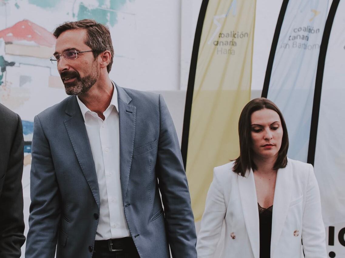 Pedro San Ginés y Migdalia Machín.