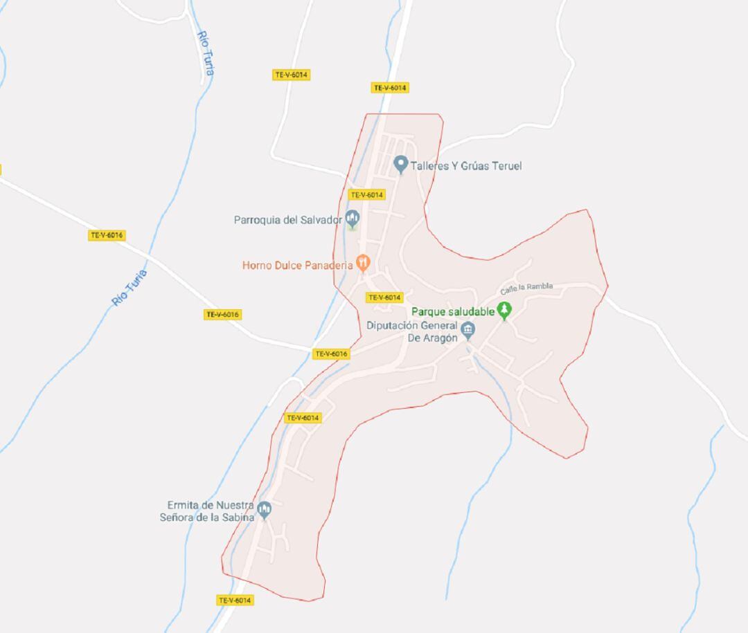 El feto se ha encontrado en la depuradora de Villaspesa (Teruel)