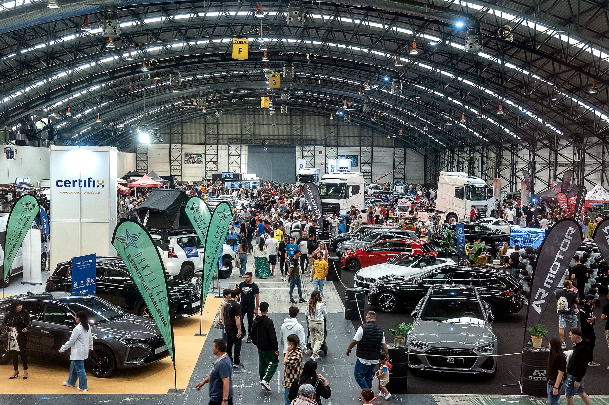 GALIEXPO Motor Show afluencia al salón 2023