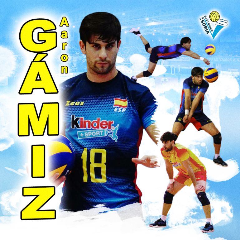 El internacional Aharón Gámiz refuerza al Río Duero Soria 18-19.