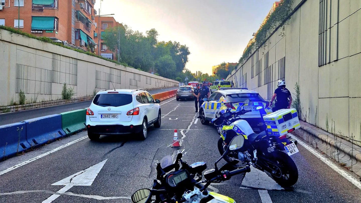 Control de alcoholemia de la Policía Local de Alcobendas