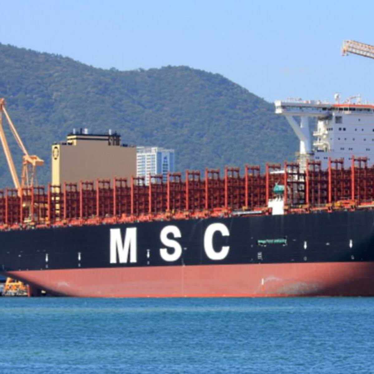 El Port de Barcelona ha rebut el segon portacontenidors més gran del món