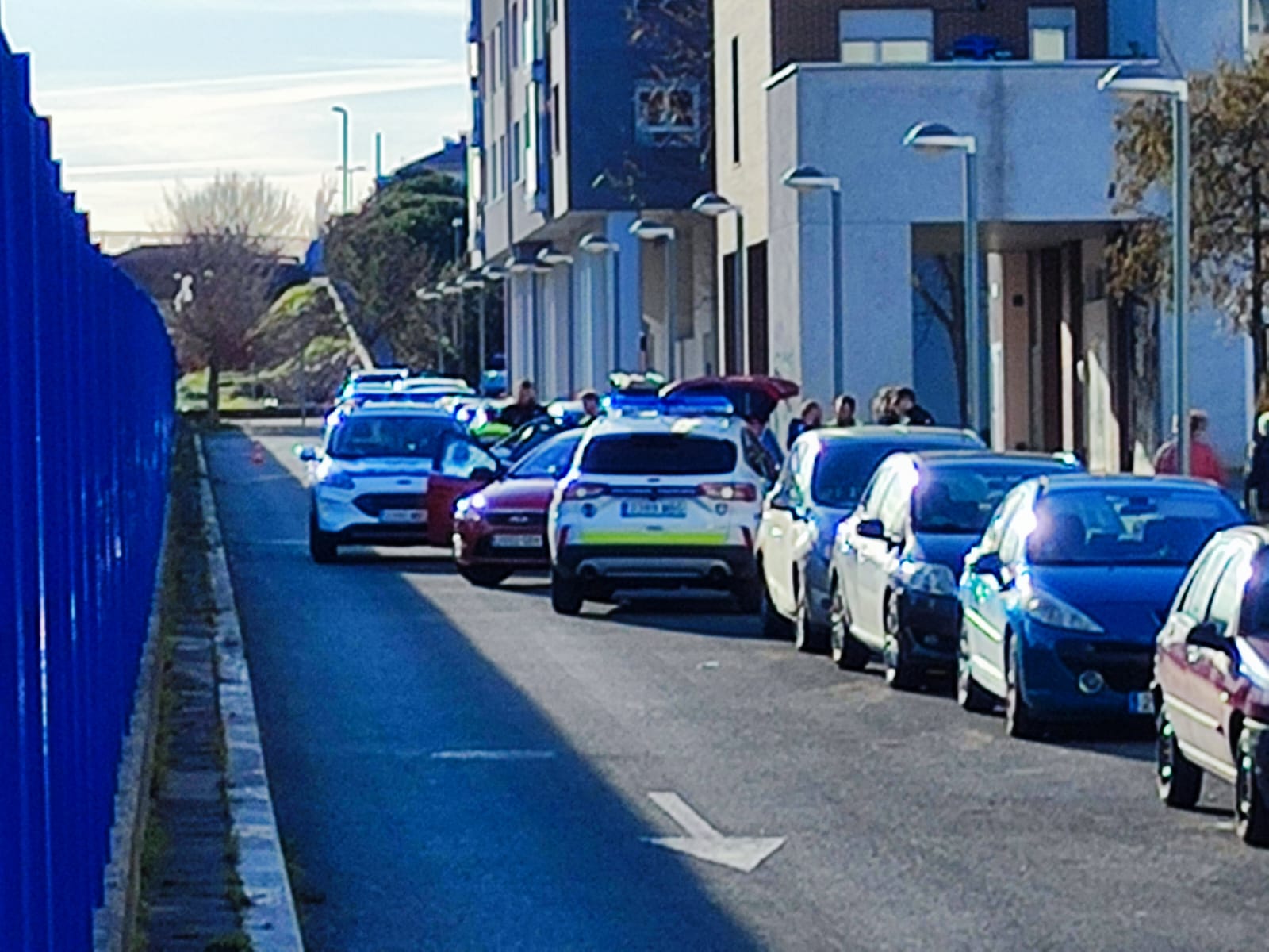 Las detenciones se han practicado en la zona de la Avenida de la Capital de Euskadi