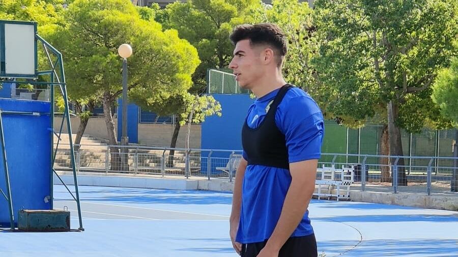 Nico Espinosa, jugador del Hércules