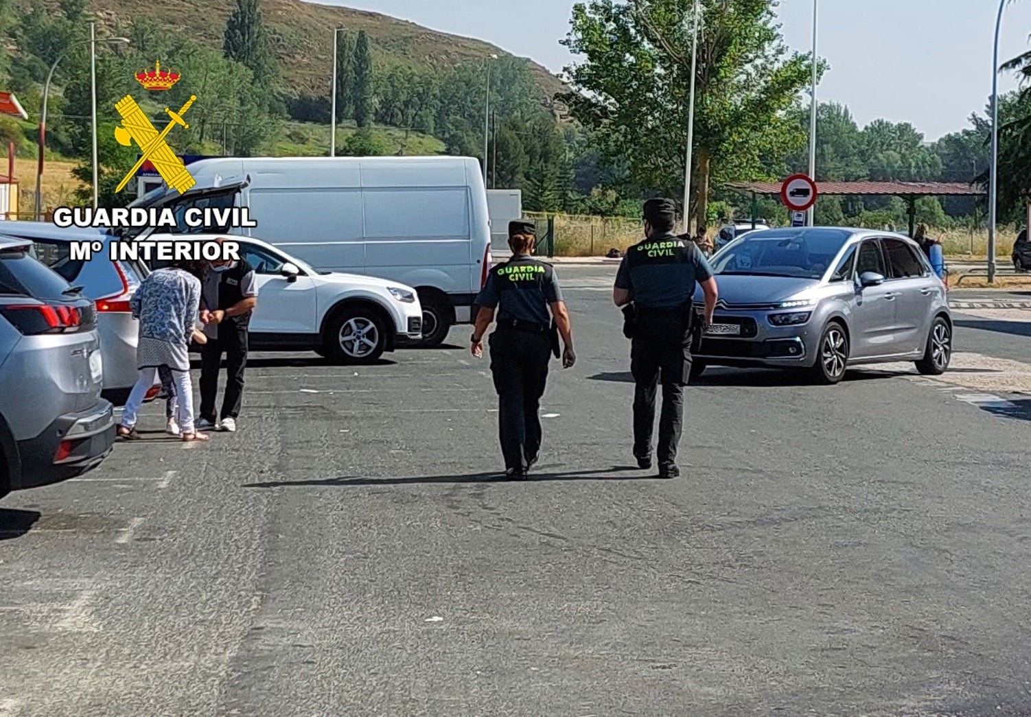 Las pesquisas policiales practicadas por el Puesto de Miranda de Ebro permitieron localizar a los autores en distintos puntos de la localidad