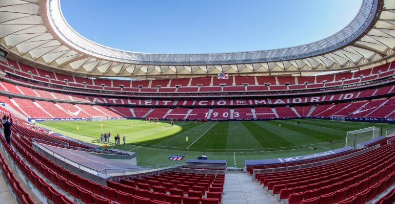 Imagen del estadio Wanda Metropolitano