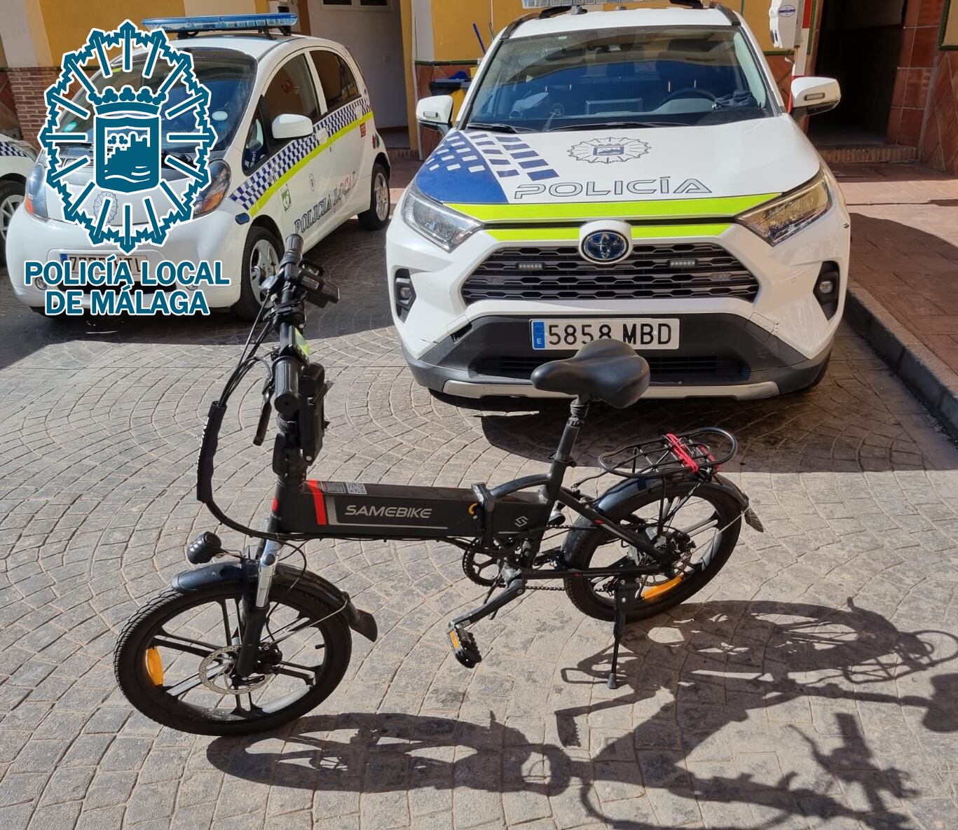 La bicicleta sustraída y que ya ha recuperado la policía local