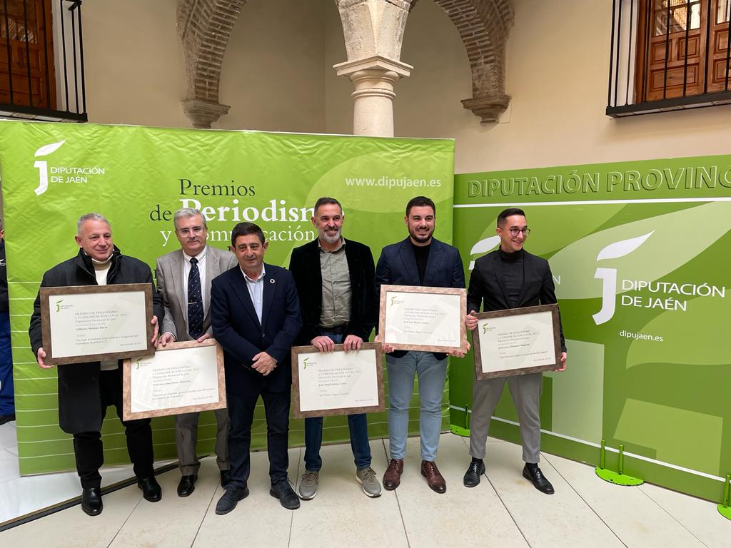 Entrega de los Premios de Periodismo de la Diputación de Jaén.