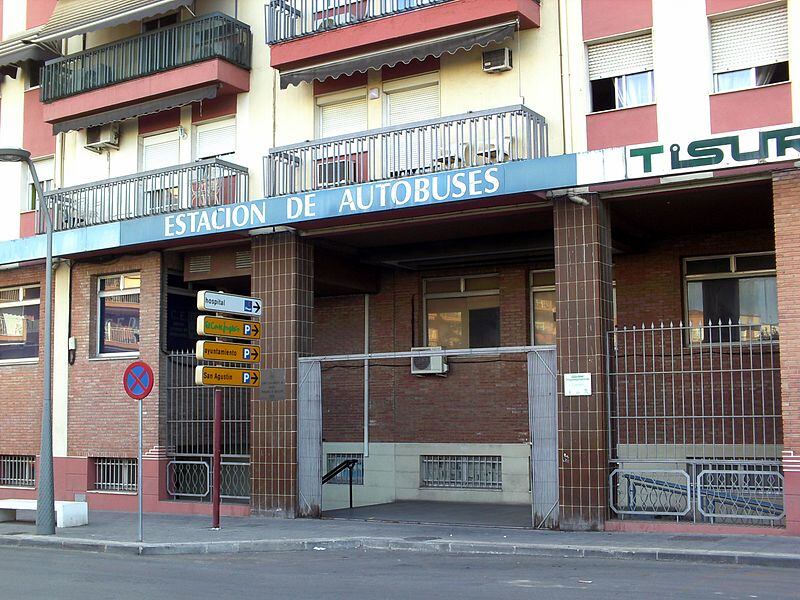 Estación de autobuses de Linares.