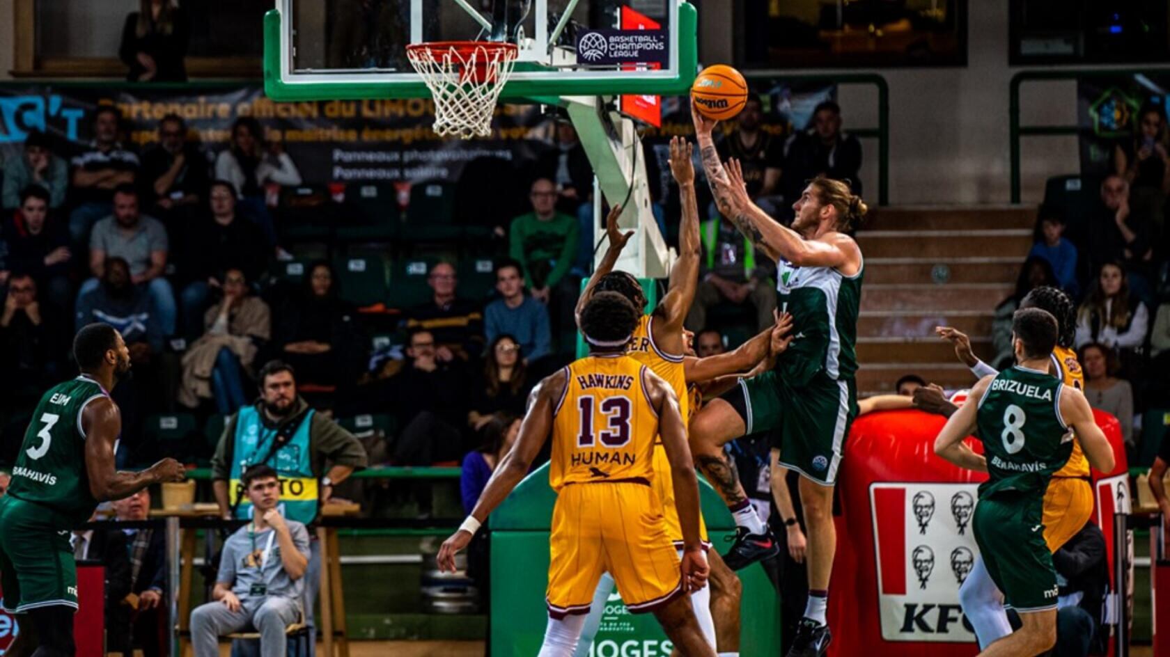 El Unicaja recibe este miércoles al Limoges en el Top 16 de la BCL