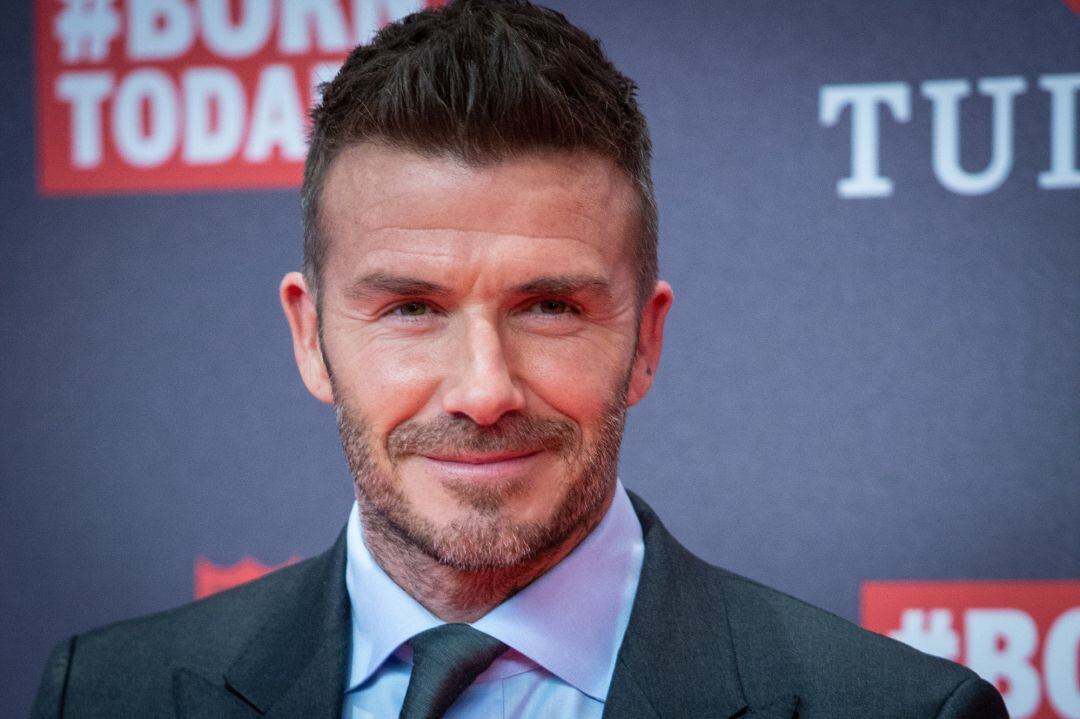 David Beckham, durante su última visita pública a Madrid