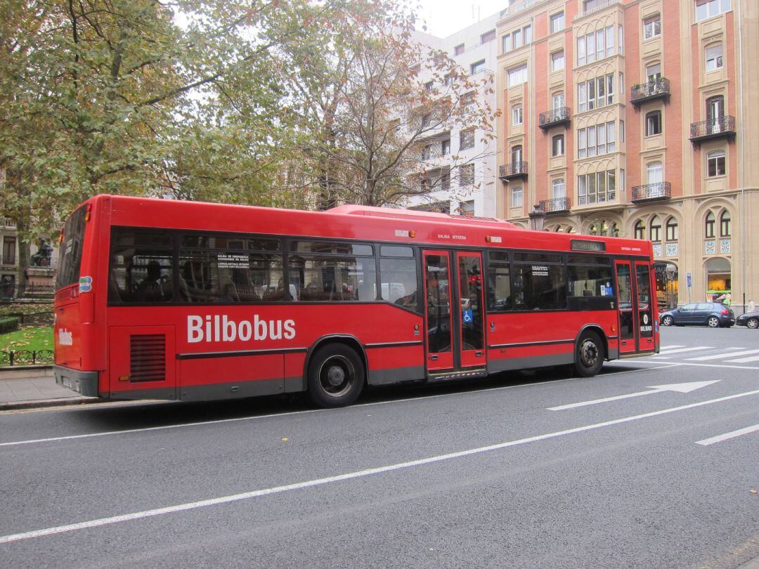 Una unidad de Bilbobus