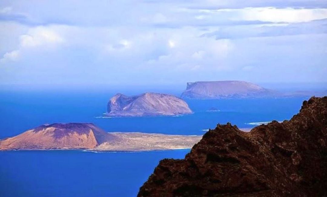 Vista del Archipiélago Chinijo desde el Mirador de Guinate.