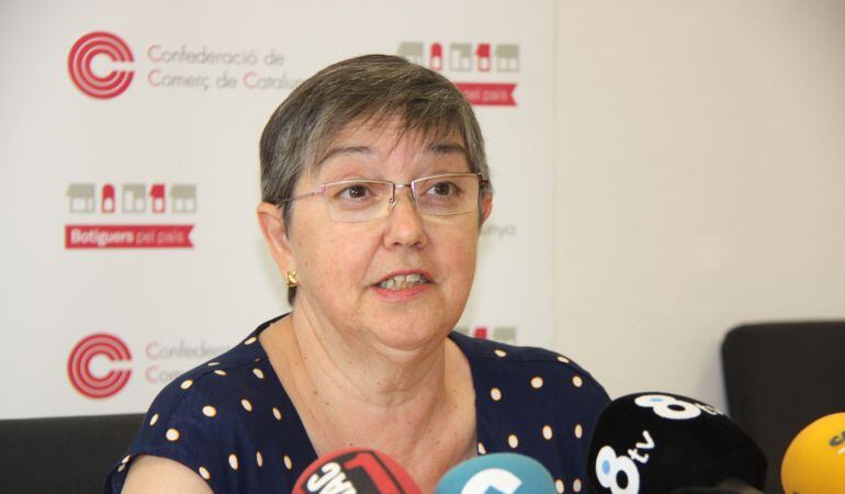 Maria Rosa Eritja, presidenta i secretària general de la Confederació Catalana del Comerç