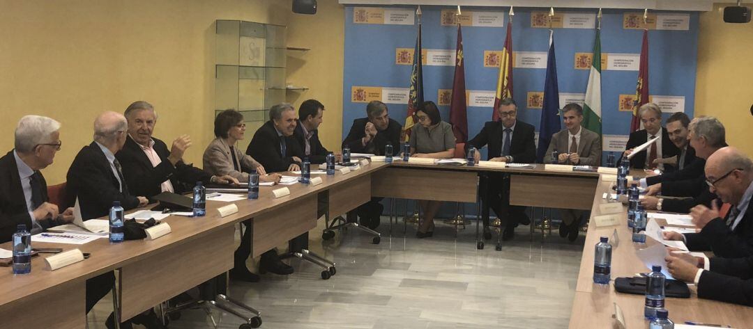 Reunión de la Junta de Gobierno de la Confederación Hidrográfica del Segura 