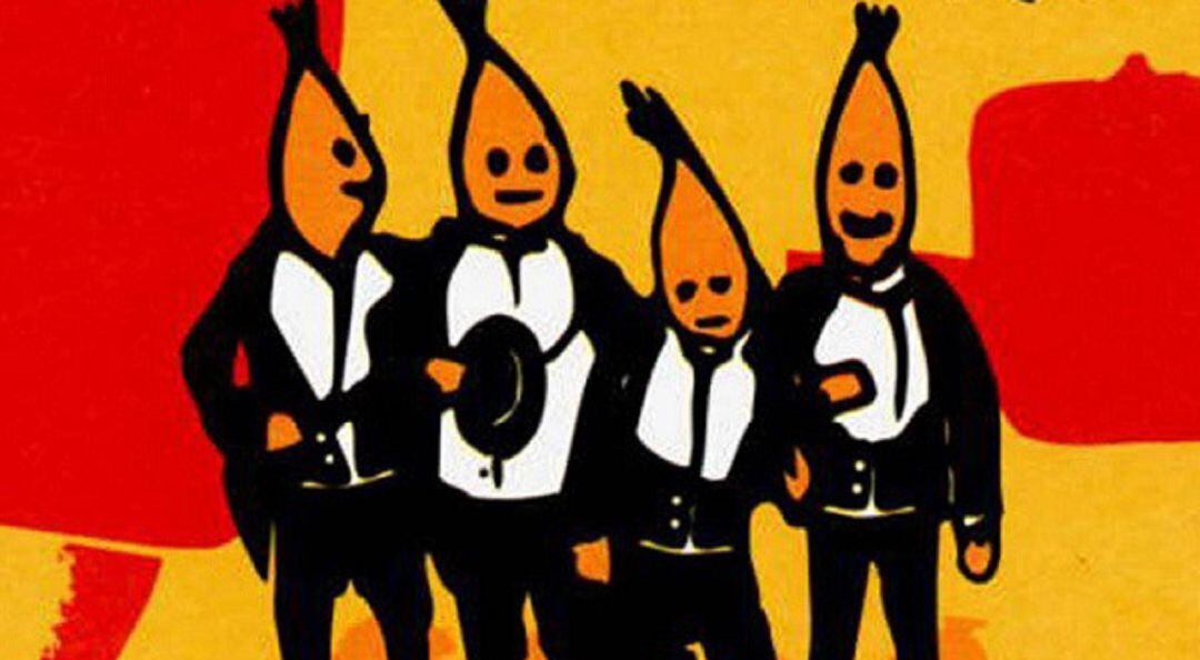 Imagen del álbum &#039;Palabras más, palabras menos&#039; de Los Rodríguez.