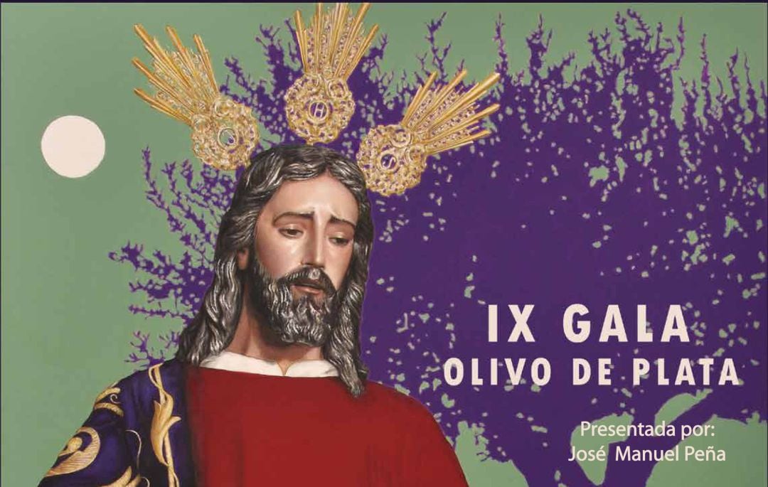 Cartel de la IX Gala Olivo de Plata de la Hermandad de la Redención