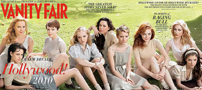 El último número de la revista saca en portada a las nuevas musas de Hollywood.- Entres ellas, ninguna negra, asiática o latina