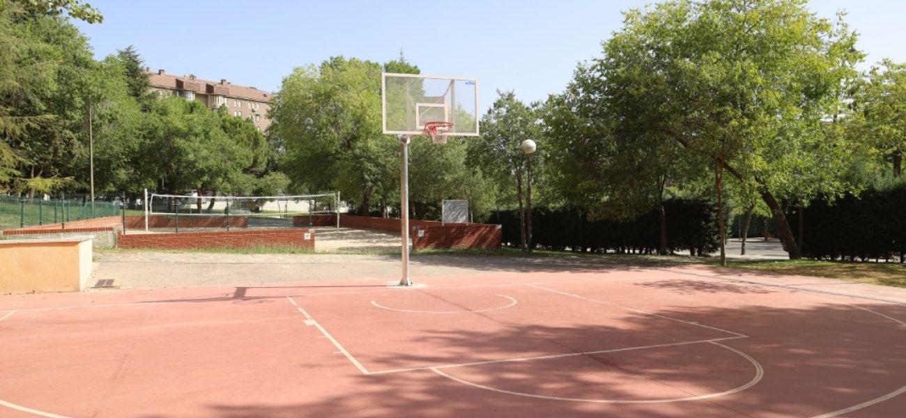 Pista de baloncesto de Peñalara, en Tres Cantos