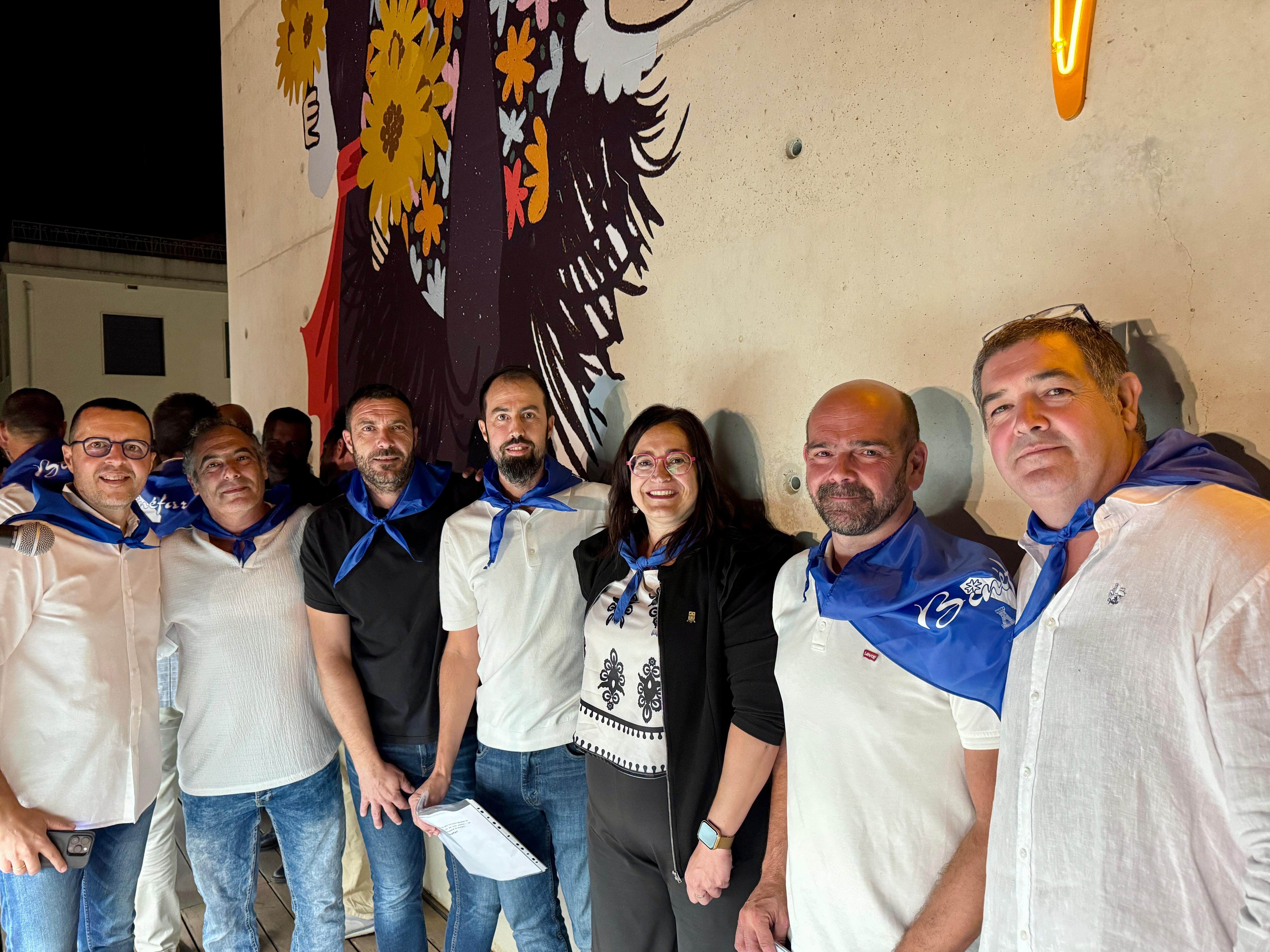 Pregoneros, Alcaldesa y Concejal de fiestas.