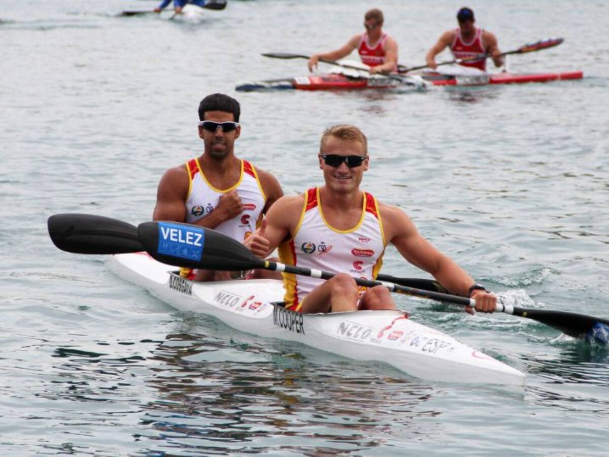 Marcus Cooper, subcampeón del mundo en K2 500