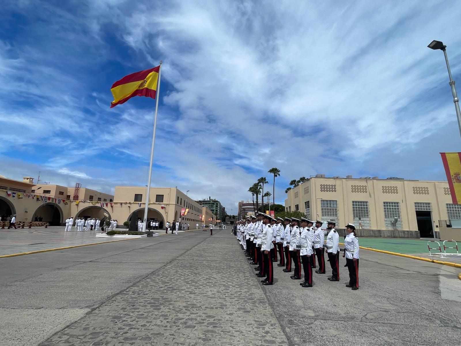 La Base Naval durante la celebración de su 75 aniversario