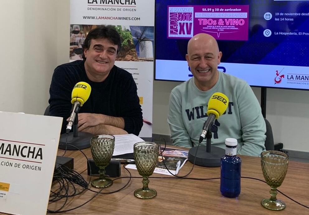 Entrevista con Diego Calero, gerente de la Hospedería Nuestra Señora del Rosario, desde donde emitimos el programa.