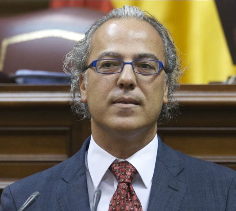 Jesús Morera en el Parlamento