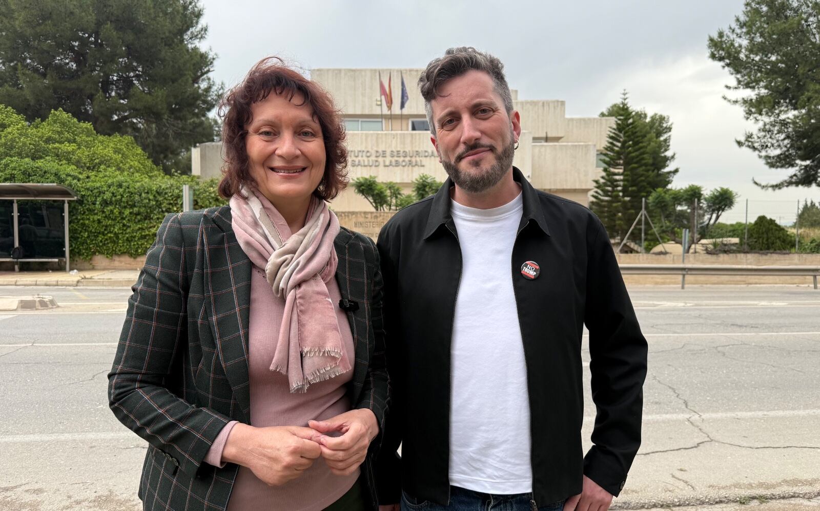 María Marín, desde la sede del ISSL en El Palmar