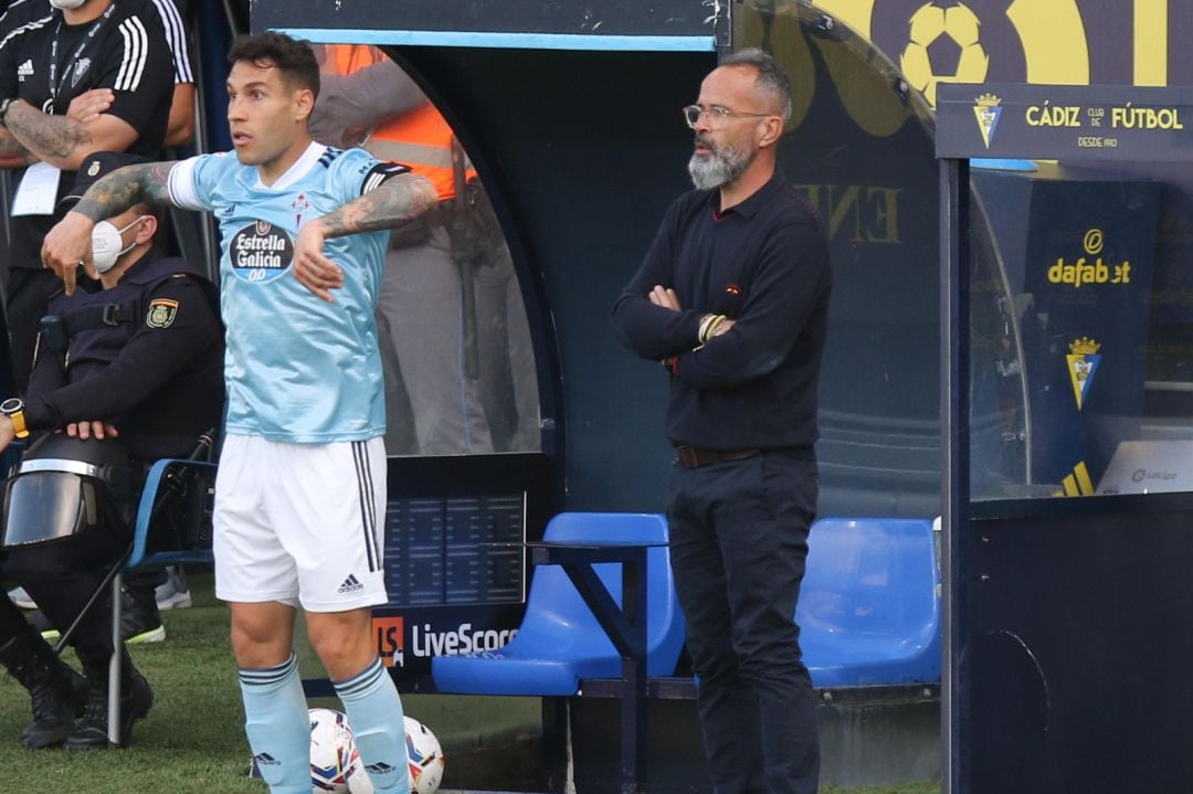 Cervera durante un partido de la pasada temporada