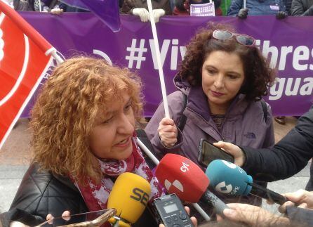 Ana Isabel Gómez (UGT) Y Sonsoles García (CCOO)