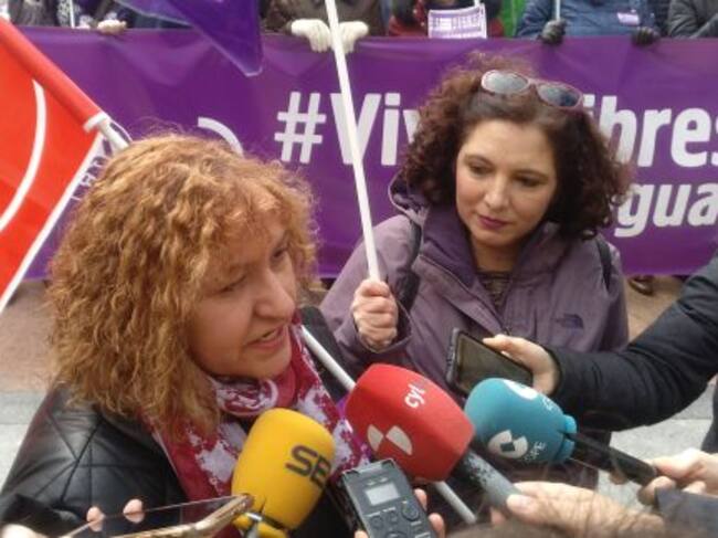 Ana Isabel Gómez (UGT) Y Sonsoles García (CCOO)