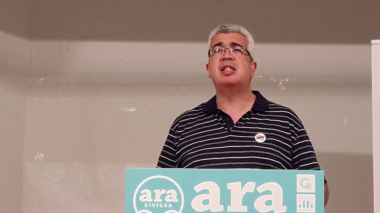 Josep Antoni Prats, miembro de la dirección de Ara Eivissa