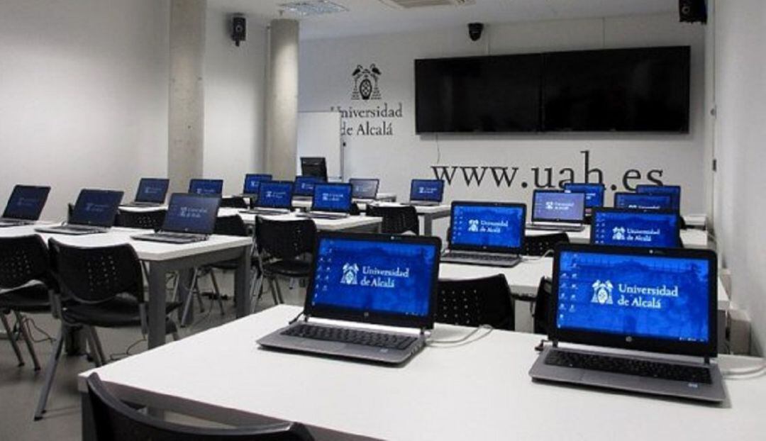 Aula de la Universidad de Alcalá