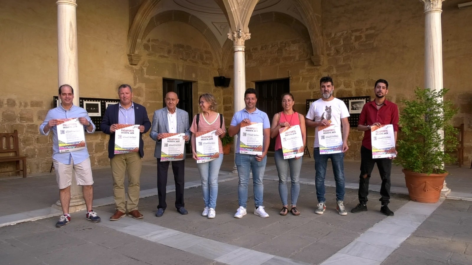 El Hospital de Santiago acoge la presentación del pasaporte de fidelización de la marca Degusta Jaén