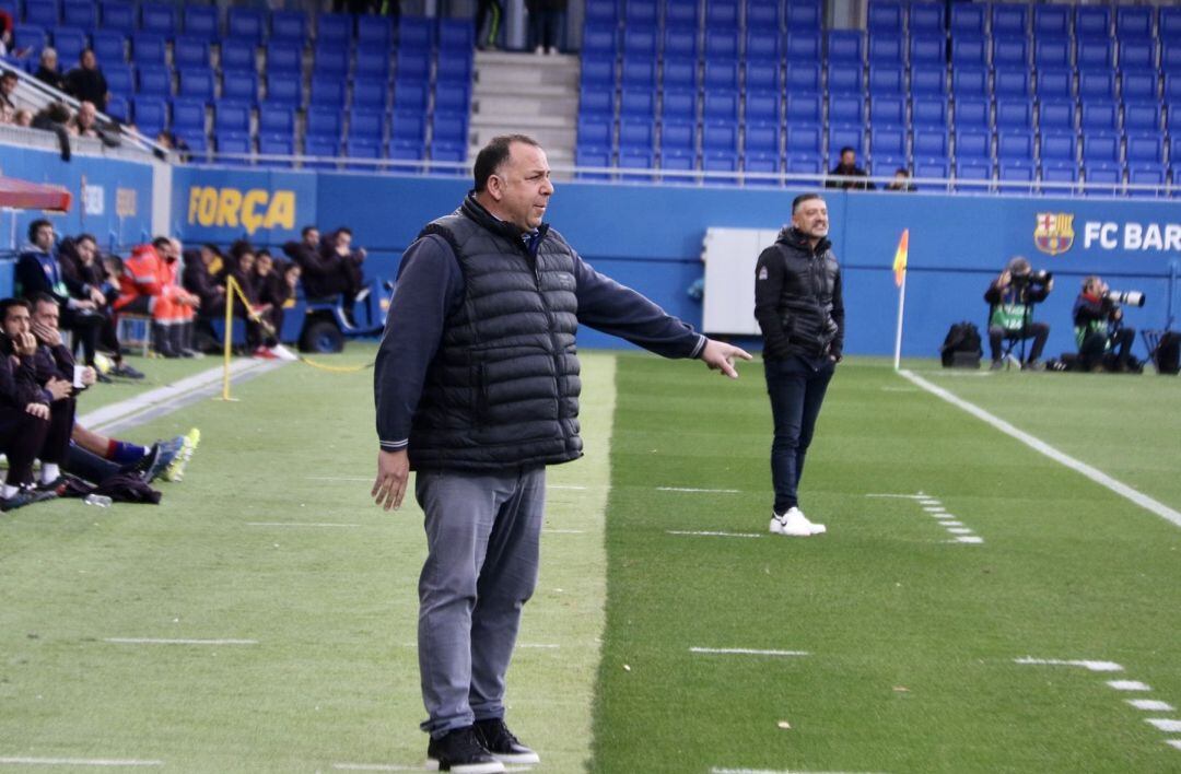 Oriol Alsina, entrenador i director esportiu del Llagostera.