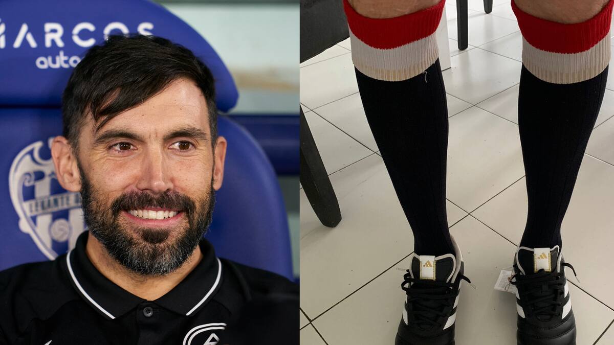 "Aita, ¡tienes que jugar! ¡Tienes que ponerte la camiseta!": el regalo de Eder Sarabia a su padre, Manolo, para el partido de leyendas en San Mamés