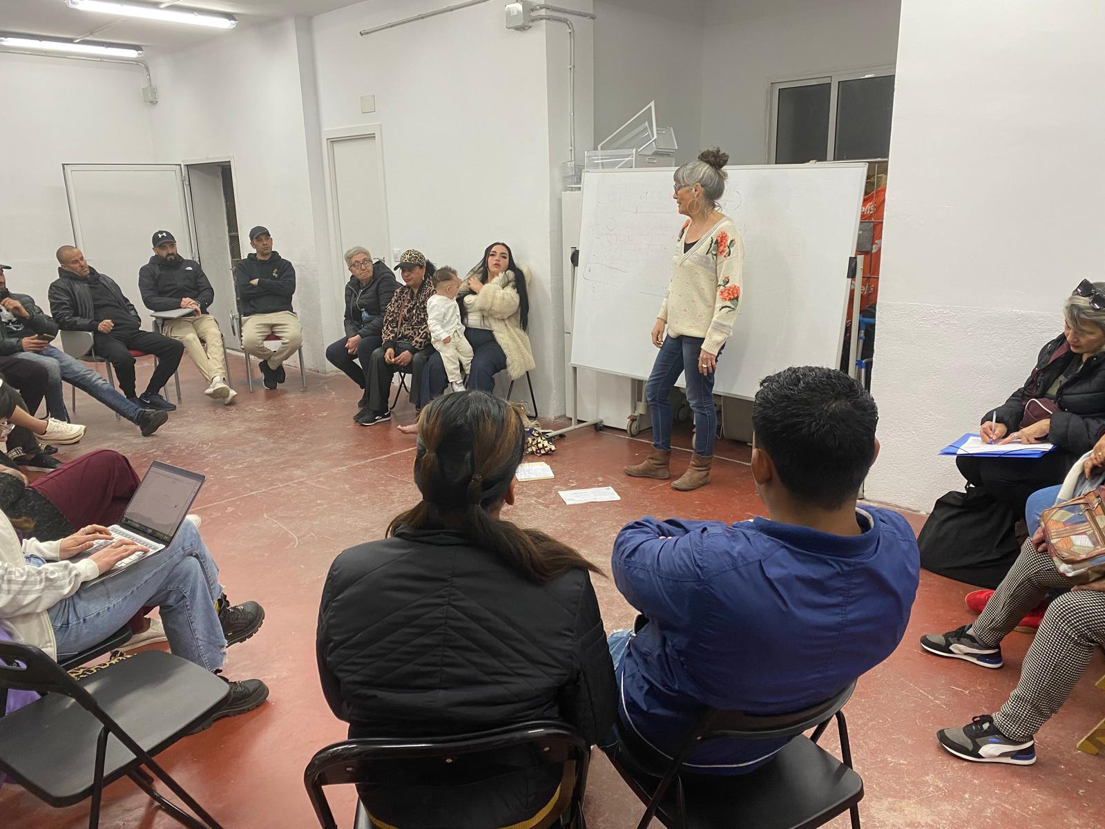 Reunión de la cooperativa Les Juntes