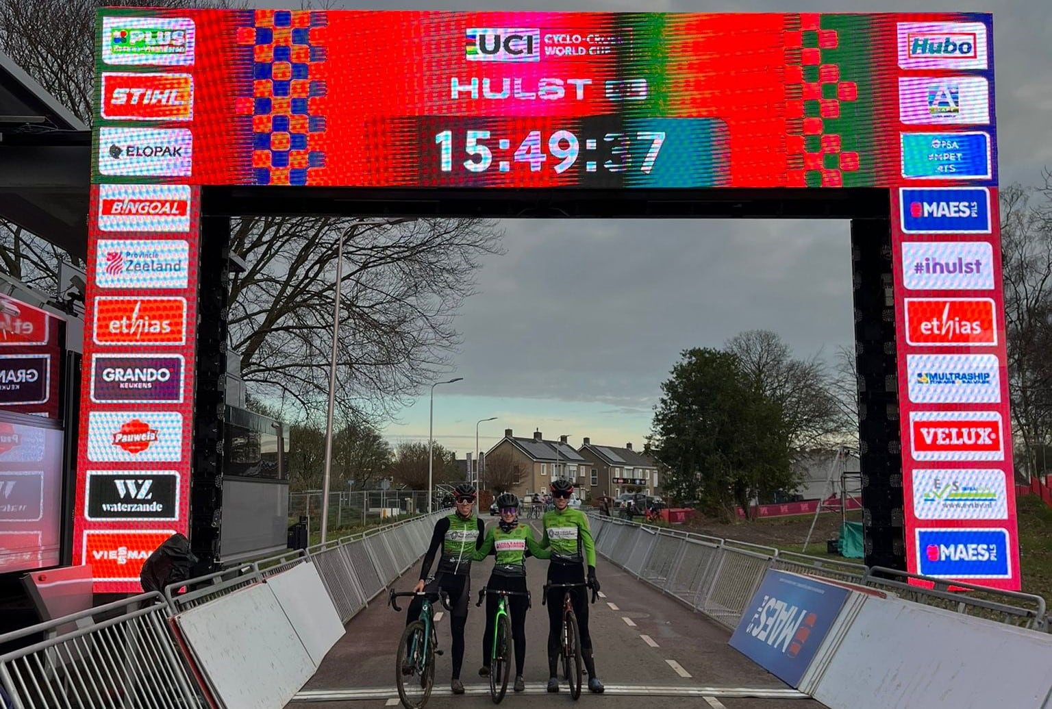 Los corredores del Huesca la Magia están participando en la Copa del Mundo de ciclocross