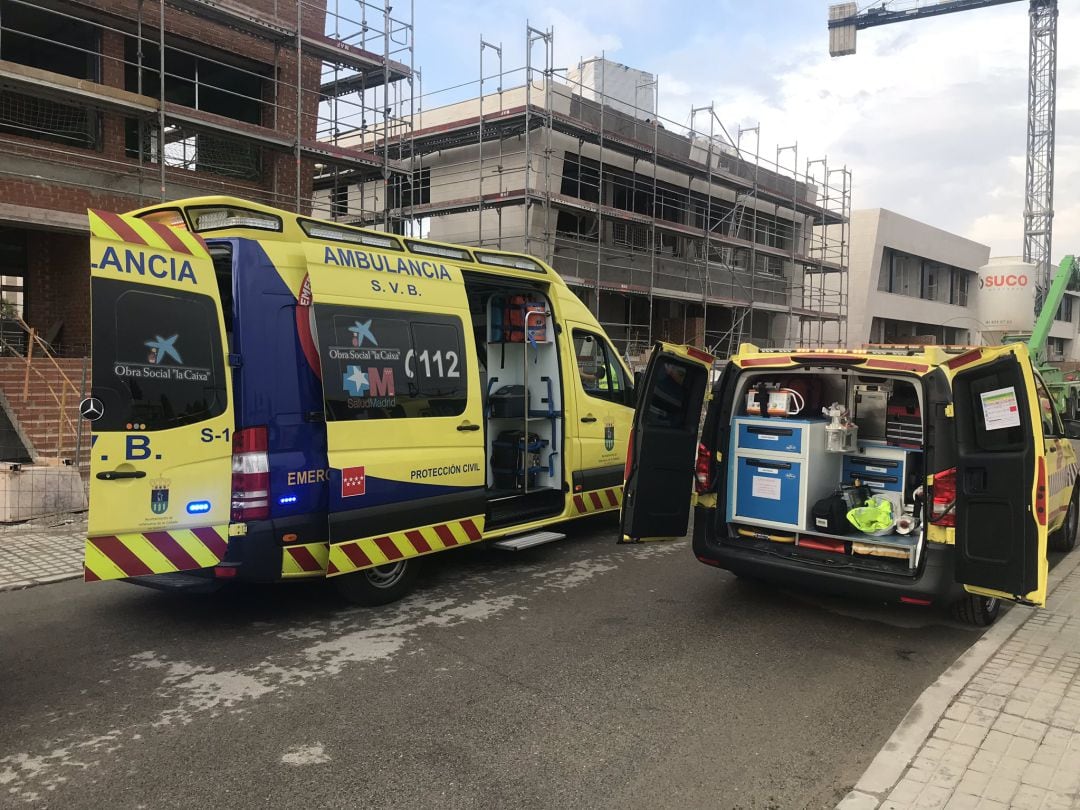 Accidente laboral en Villanueva de la Cañada