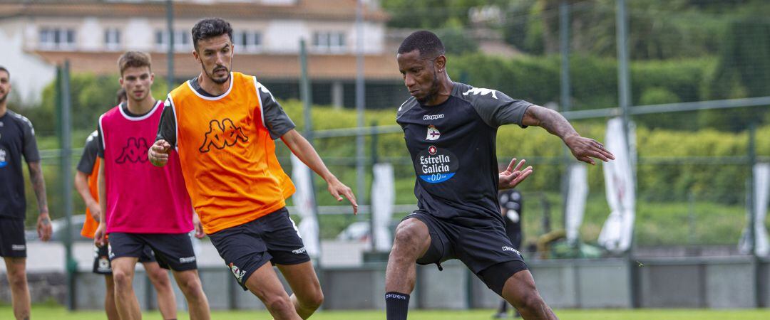 Beauvue en un entrenamiento