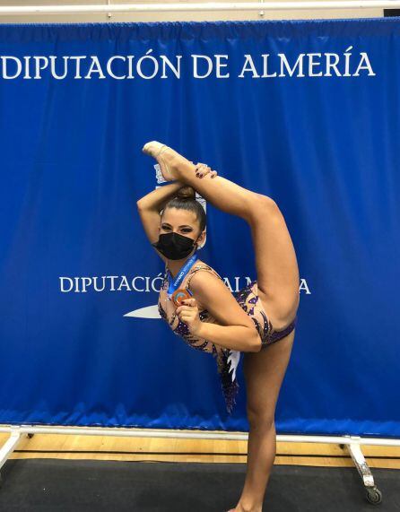 Eliana Vázquez, gimnasta del CGRJ