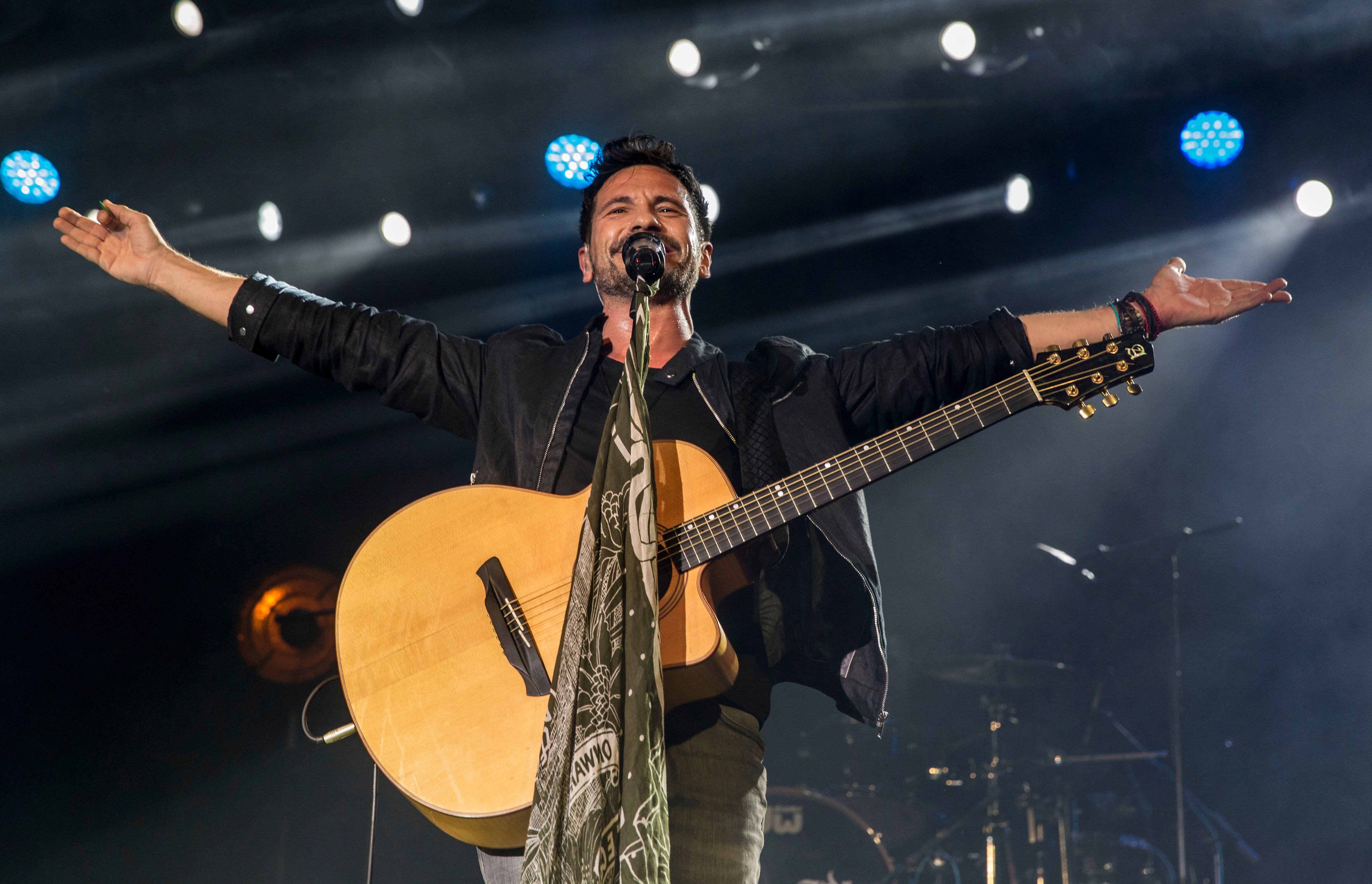 David DeMaría en concierto.