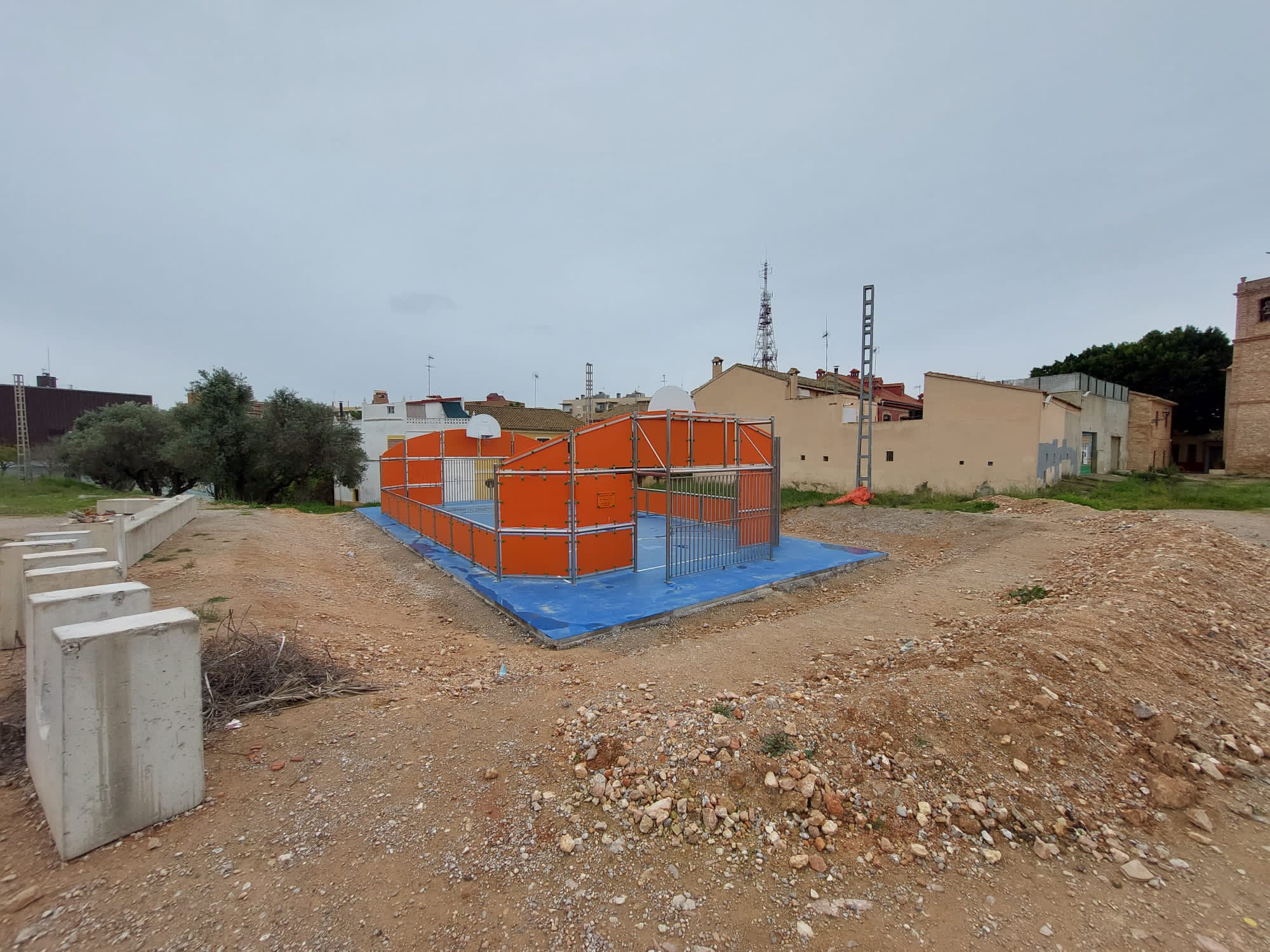 Imagen de las instalaciones deportivas de Beniferri. Fuente: gabinete PP municipal de València