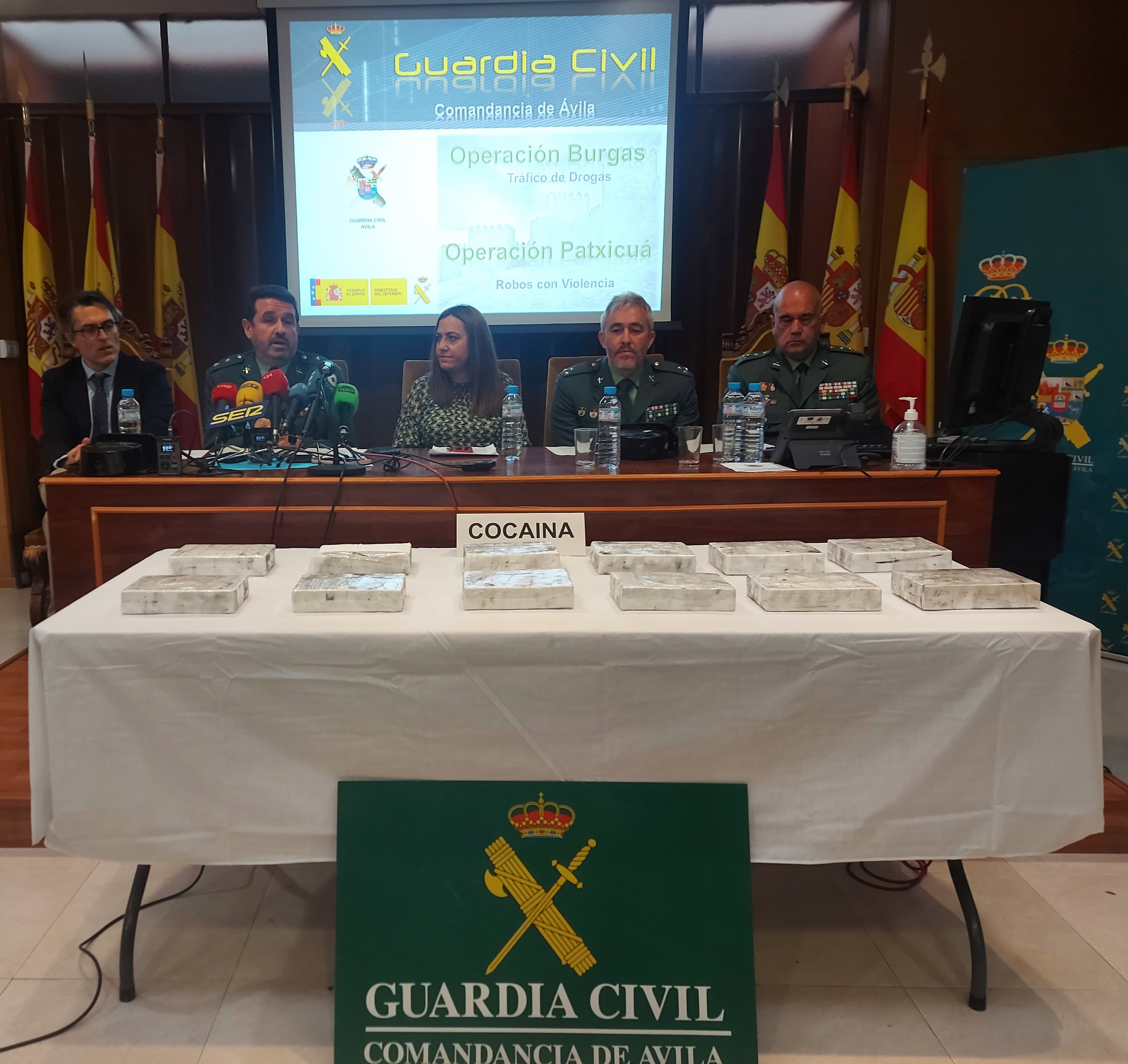 La droga incautada supone el mayor alijo en la historia de la provincia