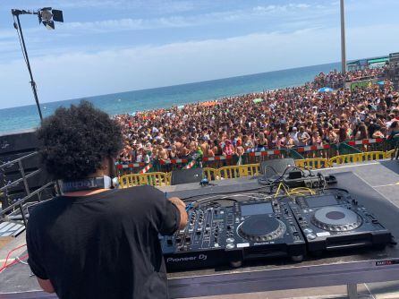 Carnaval en la Playa de Maspamoon.