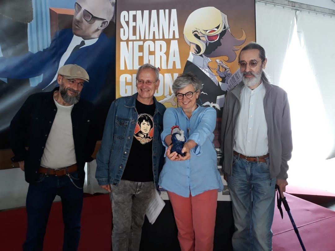 La alcaldesa durante la presentación del certamen