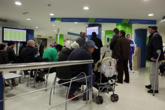 Una oficina del Servei Català d&#039;Ocupació