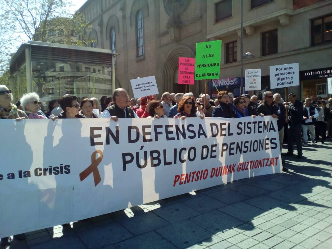 Concentración de Mayores frente a la crisis