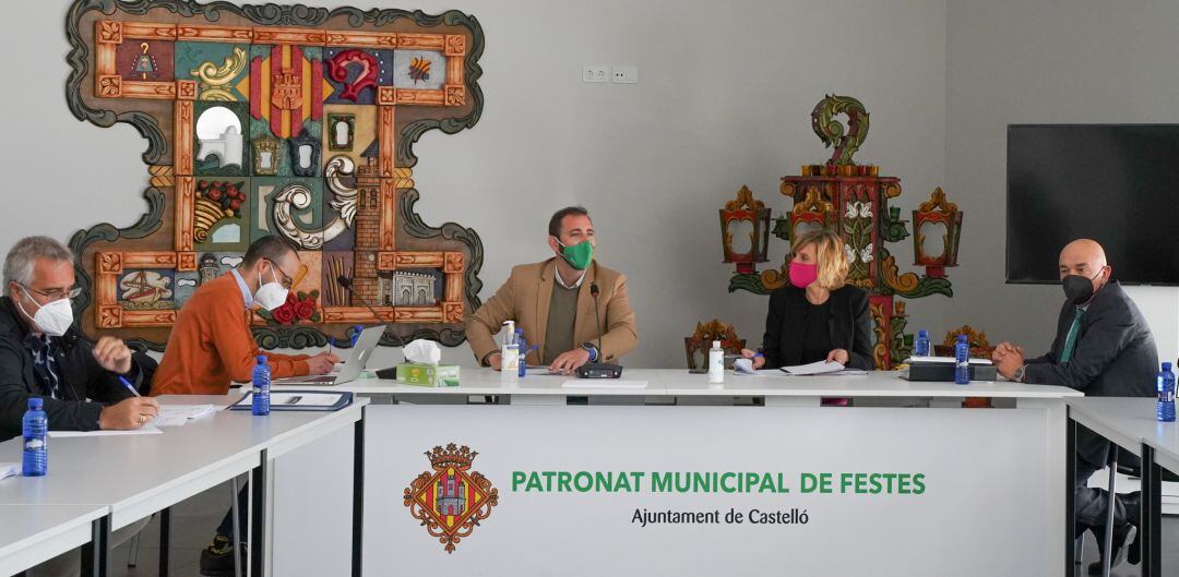 Reunión del consejo del Patronato de fiestas de Castelló
